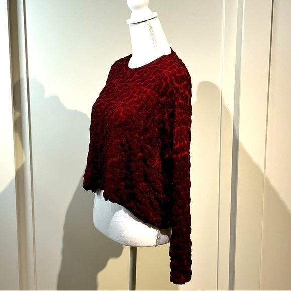 Carol horn cropped sweater - Picture 1 of 7